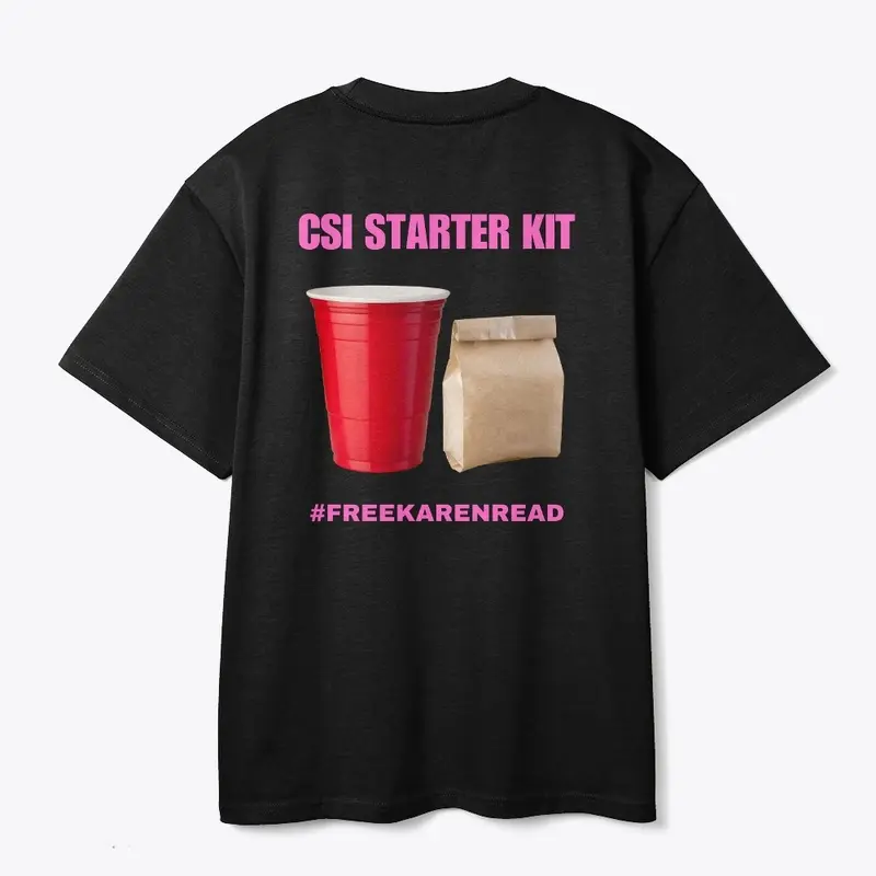 Karen Read: "CSI Starter Kit" Tee