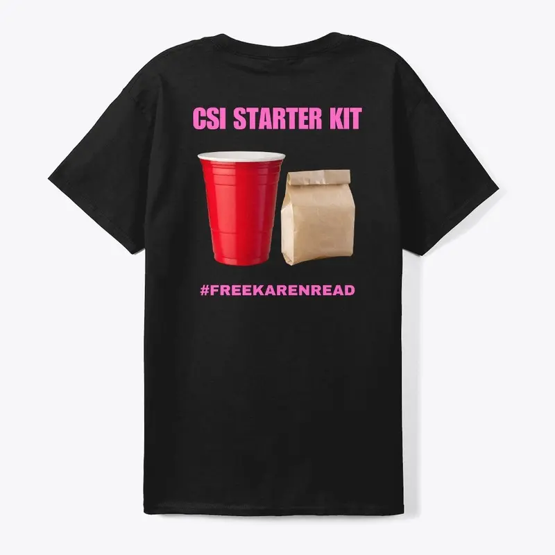 Karen Read: "CSI Starter Kit" Tee